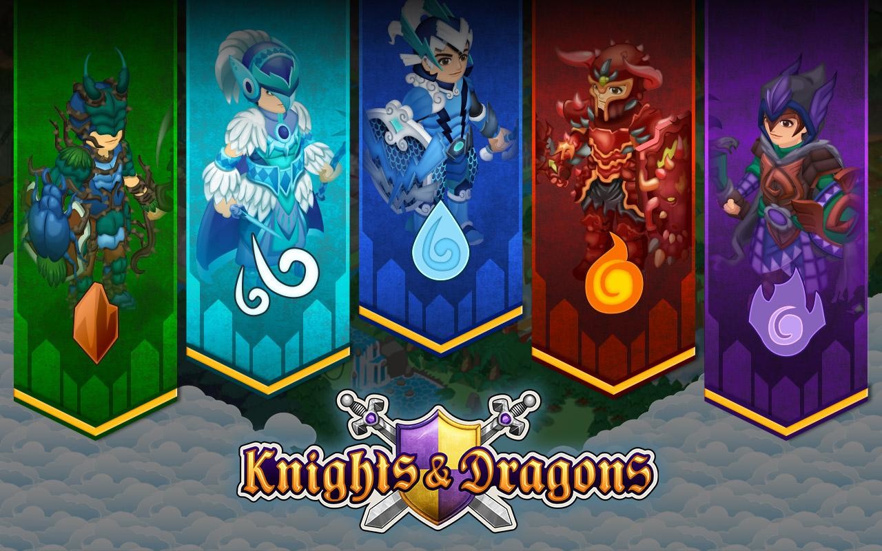 Knights and dragons for windows